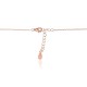 Sterling Silver Cubic Zirconia Necklace “Moonlit Drops II”