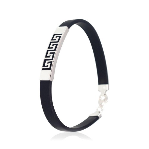 Sterling Silver Bracelet “Greek Motif”