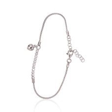 Hõbekäevõru tsirkoonidega „Silver Charm VI“