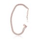 Sterling Silver Cubic Zirconia Bracelet “Frozen Dawn II”