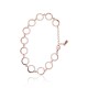 Sterling Silver Cubic Zirconia Bracelet “Starlight Orbit II”