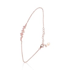 Hõbekäevõru tsirkoonidega „Silver Charm V“