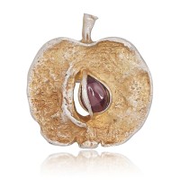 Sterling Silver Brooch “Apple II”