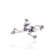 Sterling Silver Agate Brooch “Frog”