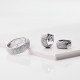 Серебряные серьги 925 пробы с цирконами «Роксана VI»