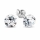 925 Sterling Silver Earrings “Classic” created with Crystals by Swarovski®